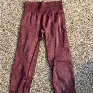 victoria secret pink seamless leggings